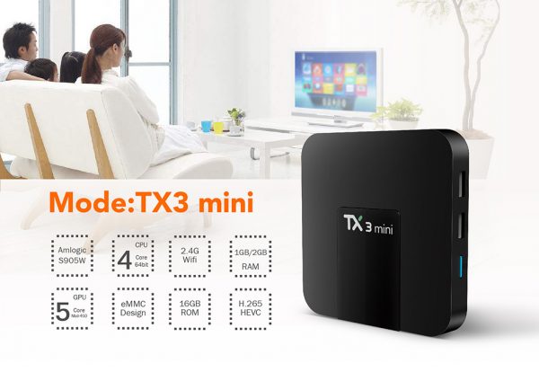 TANIX TX3 mini home
